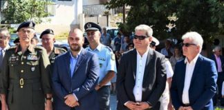 Τιμήθηκε η μνήμη των 38 αθώων και άοπλων κατοίκων του Καρυοφυτου που δολοφονήθηκαν άγρια από τις δυνάμεις κατοχής