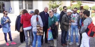 Κάλεσμα του Σταύρου Κουδουμακη στα μελή της περιφερειακής ένωσης τυφλών για το συλλαλητήριο στις 2 Δεκεμβρίου