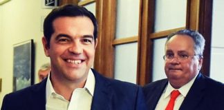 Δεκτή έκανε την παραίτηση Κοτζια ο Αλέξης Τσιπρας που αναλαμβάνει το υπουργείο εξωτερικών