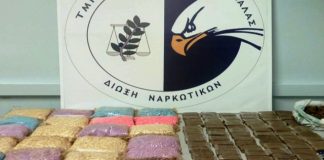 49.733 Ναρκωτικά δισκία ecstasy και πάνω από 7,5 κιλά κατεργασμένης κάνναβης κατασχέθηκαν στην Καβάλα