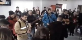 Νέοι από την Αθήνα επισκέφτηκαν το ακριτικό Ορμένιο και τραγούδησαν και χόρεψαν με τους κατοίκους