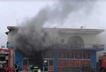 Φωτιά ξέσπασε το μεσημέρι της πέμπτης στην αποθήκη γνωστού σουπερ μάρκετ