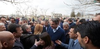 Στην Καλαμιτσα η πολιτική ομιλία του Κυριάκου Μητσοτάκη