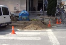 Απαράδεκτο «ράβε – ξήλωνε» με τους υπογειοποιημένους κάδους και στην οδό Μιχαήλ Καραολή