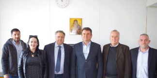 Επίσκεψη Κατσιμιγα σε νοσοκομείο και γηροκομείο Ξάνθης