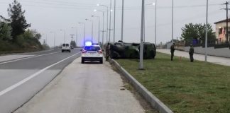 Διαμαρτύρονται οι στρατιωτικοί για την κατάσταση του οδοστρώματος στο Πετροχωρι