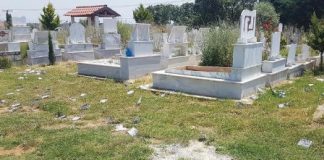 Χρυσαυγιτες βανδαλισαν μουσουλμανικό νεκροταφείο στην Αλεξανδρούπολη