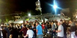 Σοβαρά επεισόδια μεταξύ των οπαδών του Μ. Τσεπελη και του Χ. Δημαρχοπουλου στην κεντρική πλατεία