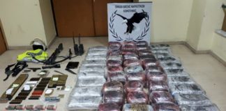 Μέσω Έβρου θα μετέφεραν 115 κιλά χασίς στην Τουρκία
