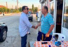 Συνεχίζει τις επαφές του με τους πολίτες ο Σ. Τσιλιγγιρης