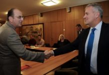 Συνάντηση κτηνοτρόφων της ΑΜΘ με τον υπουργό αγροτικής ανάπτυξης και τροφίμων Μ. Βοριδη»