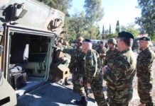 Eπίσκεψη Αρχηγού Γενικού Επιτελέιου Στρατού στην Περιοχή Ευθύνης της 95 ΑΔΤΕ