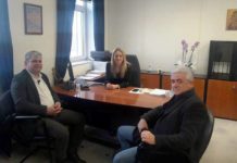 Επίσκεψη του βουλευτή του ΣΥΡΙΖΑ Ξάνθης Χ.Ζεϊμπέκ και του Συντονιστή του ΣΥΡΙΖΑ Ξάνθης Γιώργο Χατζηθεοδώρου, στη νεα διοικήτρια του Νοσοκομείου Ξάνθης