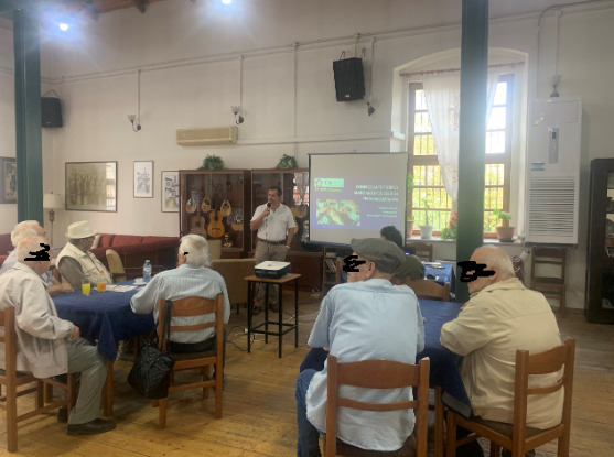 Ενημέρωση της 1ης ΤΟΜΥ στο ΚΑΠΗ για τον αντιγριπικό εμβολιασμό