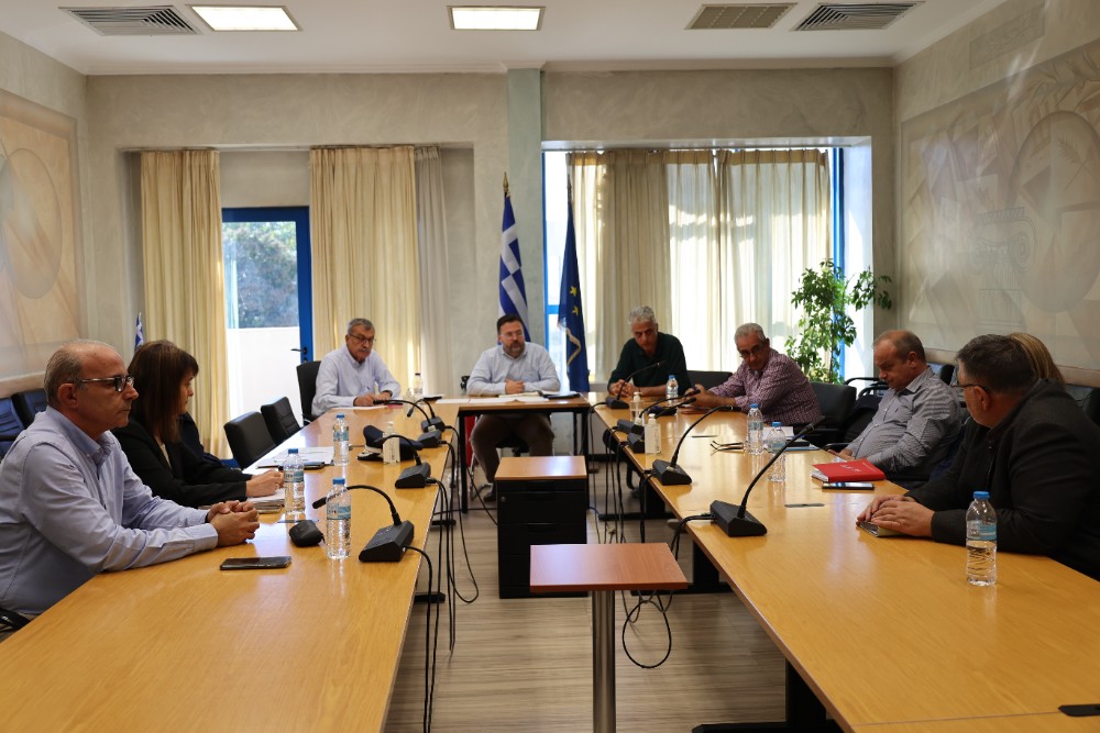 Σύσκεψη στην ΑΜΘ για την ευλογιά των αιγοπροβάτων. Παρών ο γενικός γραμματέας Αγροτικής Ανάπτυξης και Τροφίμων.