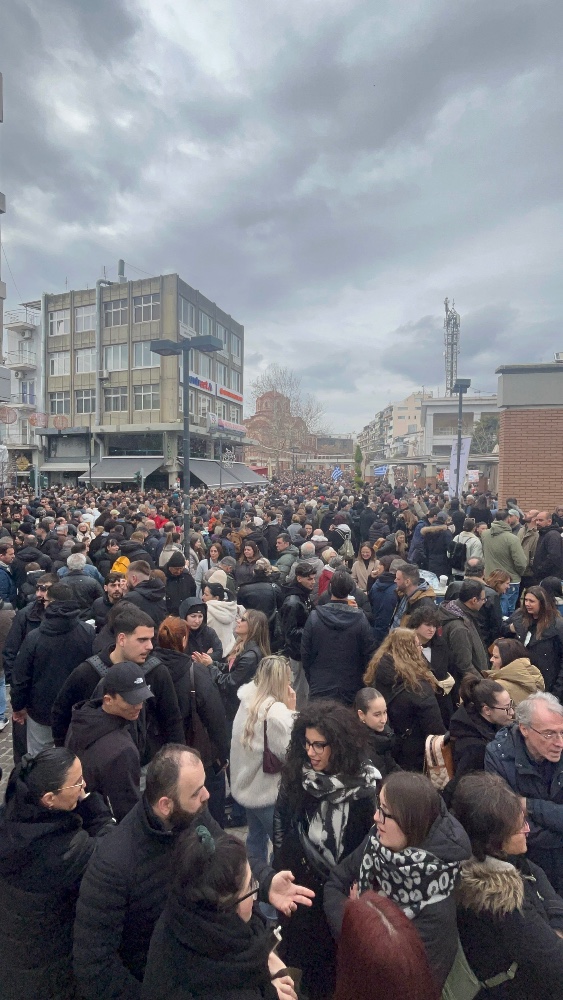 Μεγαλειώδης συγκέντρωση για τα Τέμπη στην Ξάνθη