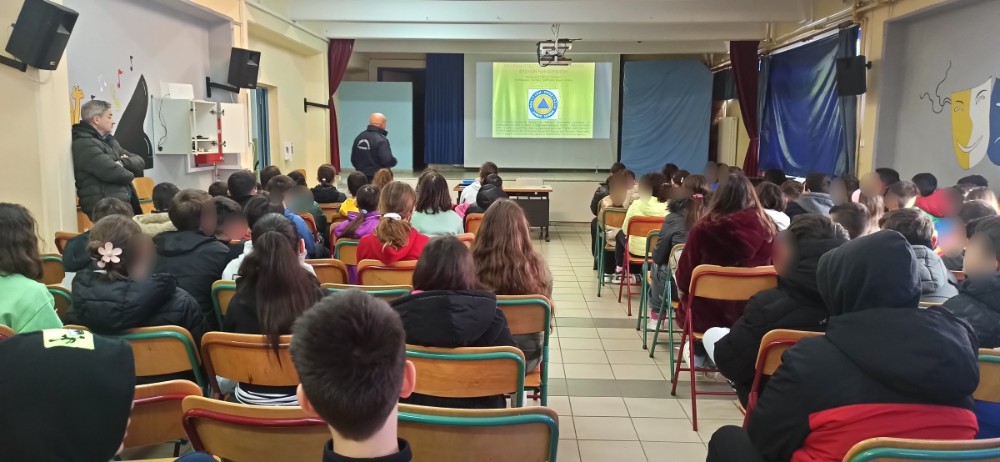 Δράση για τις φυσικές καταστροφές στα δημοτικά σχολεία του Δήμου Ξάνθης